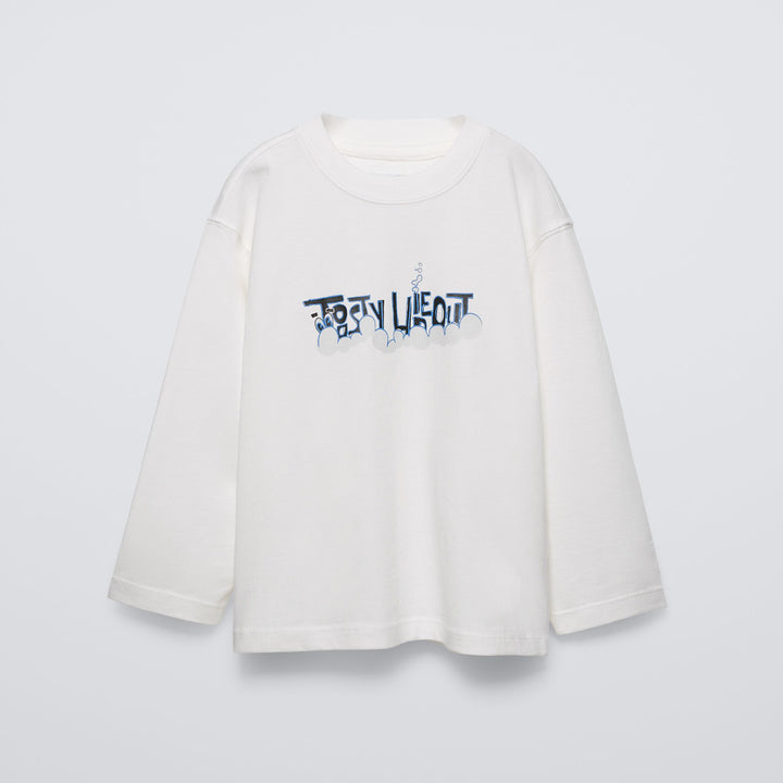 Moudda ZARA - T-shirt manches longues graphiques devant prix - Tunisie 2