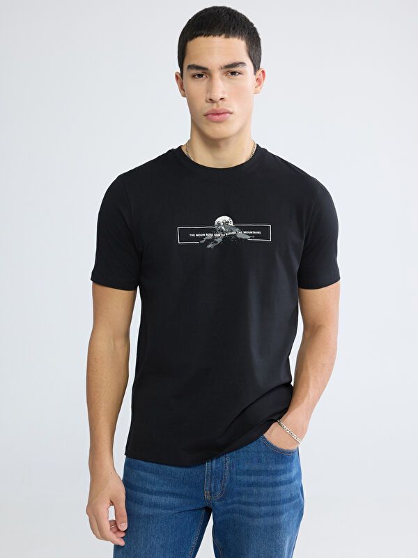 Moudda LC Waikiki - T-shirt imprimé manches courtes en jersey - Tunisie 5