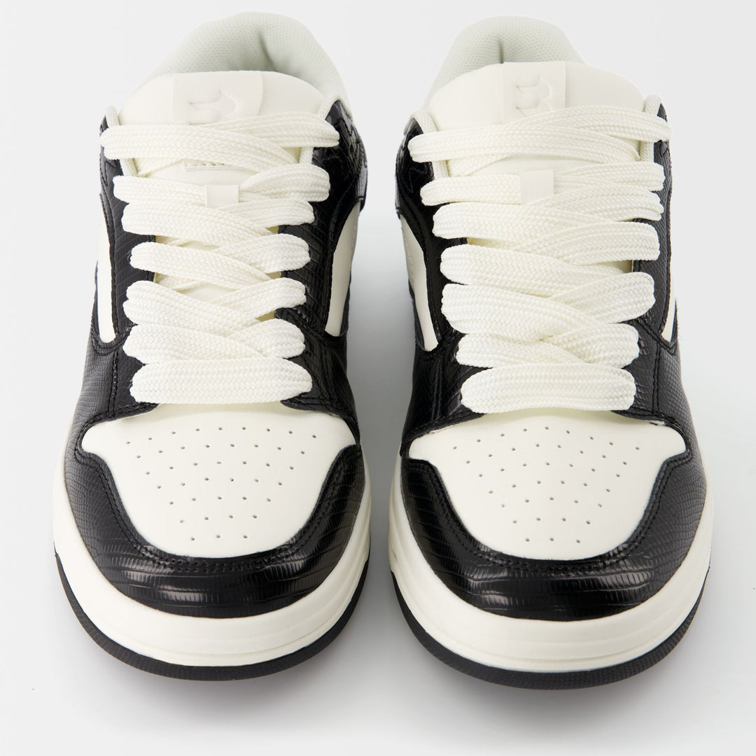 Moudda BERSHKA - Baskets street semelle fine imprimé panda - Tunisie 1