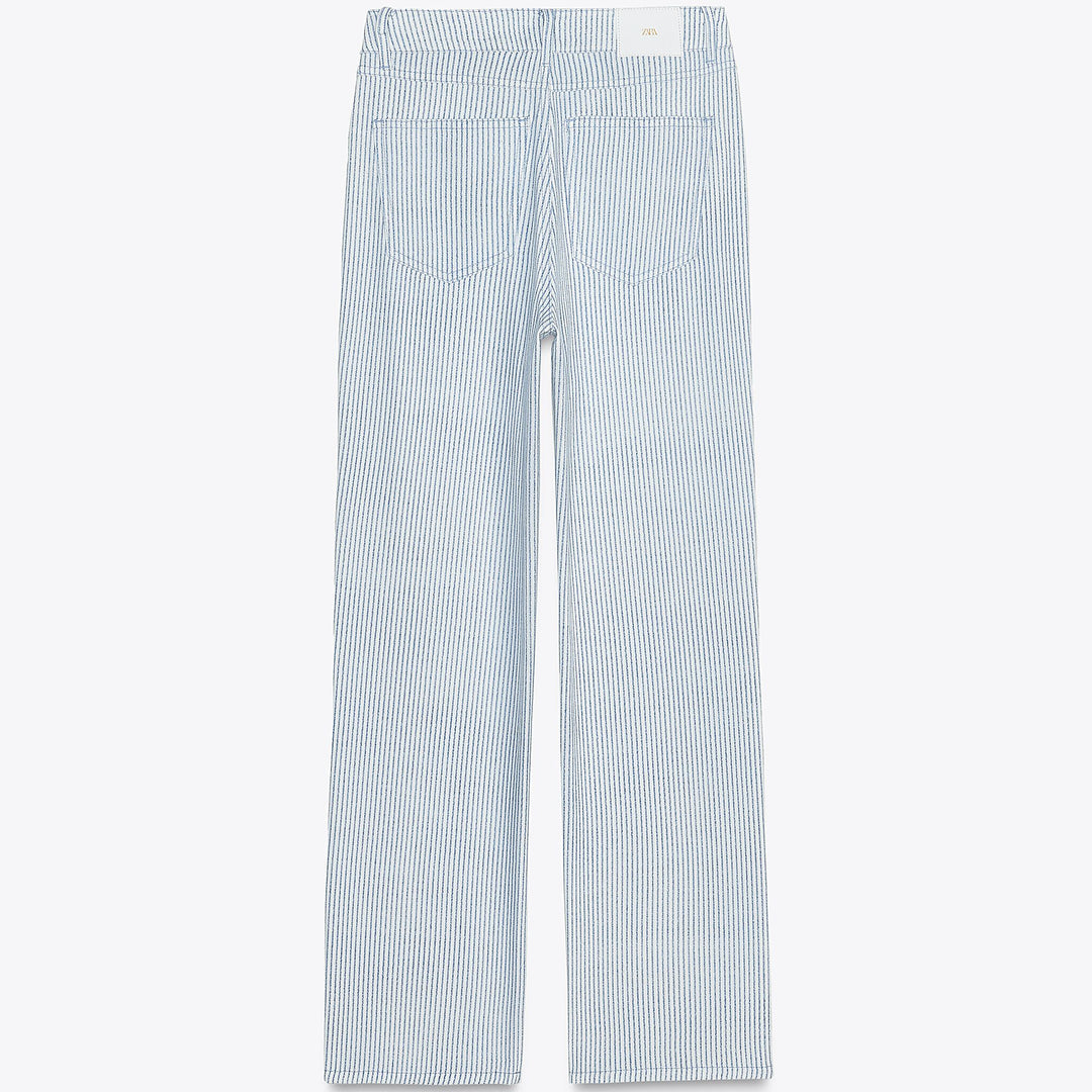 Moudda ZARA - Pantalon Droit - Rayure Imprimée - Tunisie 2