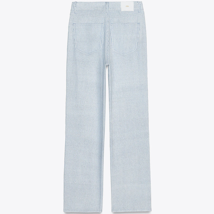 Moudda ZARA - Pantalon Droit - Rayure Imprimée - Tunisie 2