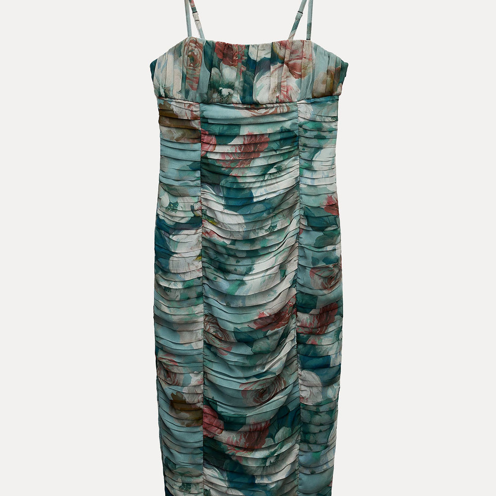 Moudda ZARA - Robe mi-longue détails corset transparences - Tunisie 2