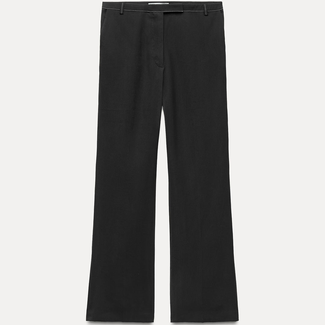 Moudda ZARA - Set pantalon droit avec surpiqûres contraste - Tunisie 2