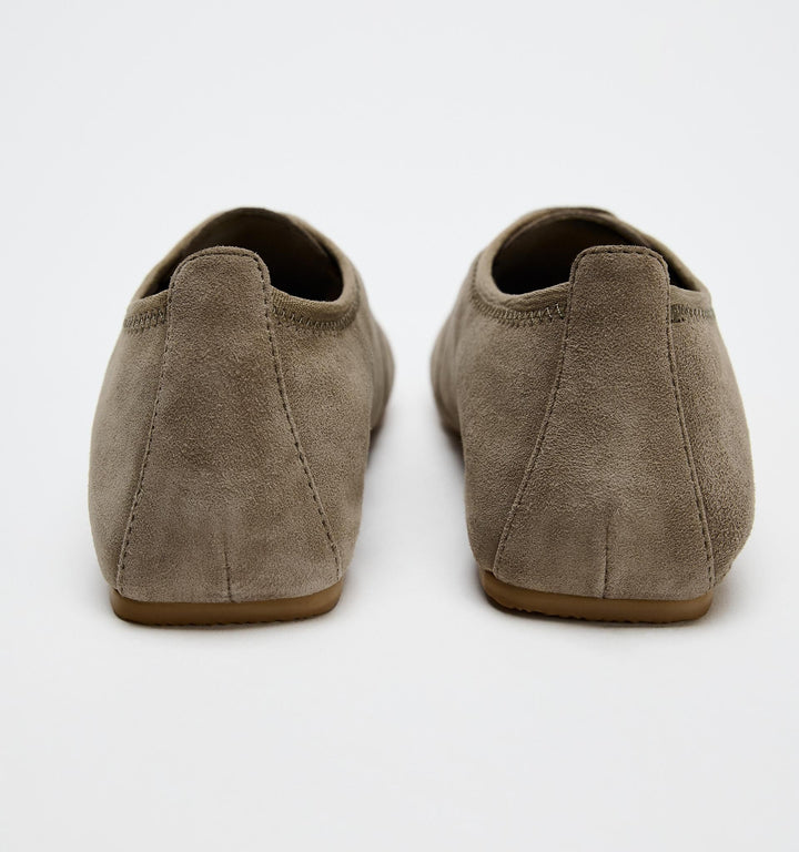 Moudda ZARA - Chaussures derby daim semelle carrée - Tunisie 3