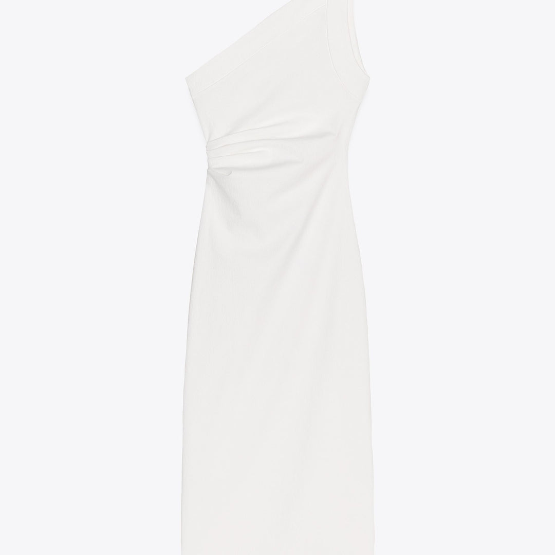 Moudda ZARA - Robe Midi Asymétrique - Structure & Fronces - Tunisie 1