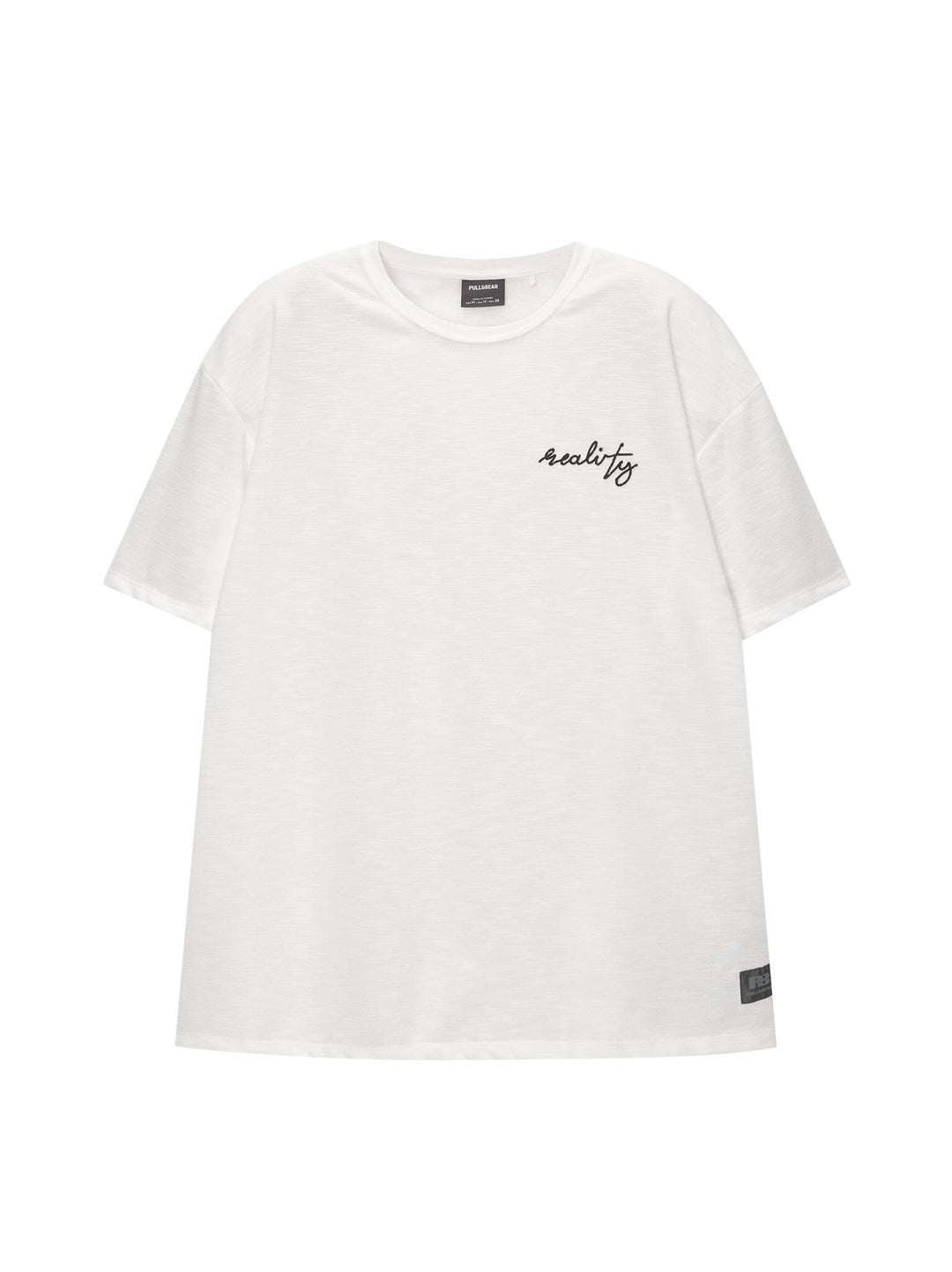 Moudda PULL & BEAR - T-Shirt Demi-Manches Qualité Rustique Parole Brodé - Tunisie 2
