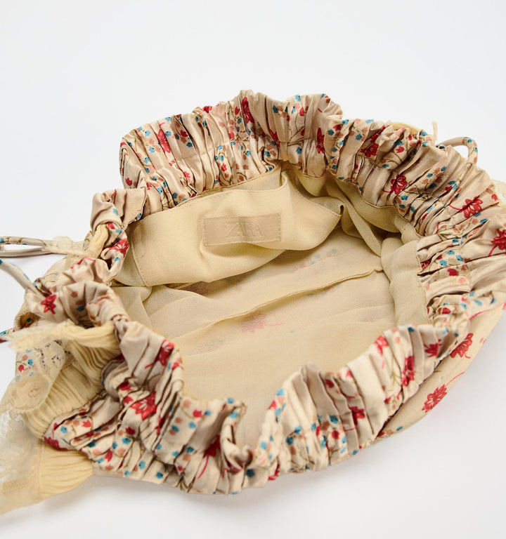 Moudda ZARA - Sac mini satin fleurs - Tunisie 5