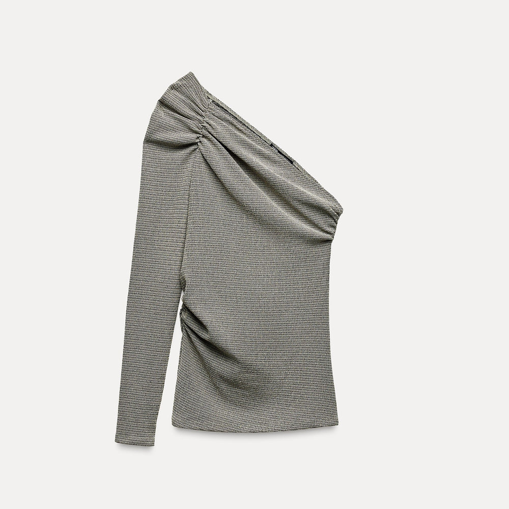 Moudda ZARA - Top Asymétrique Texturé - Tunisie 2