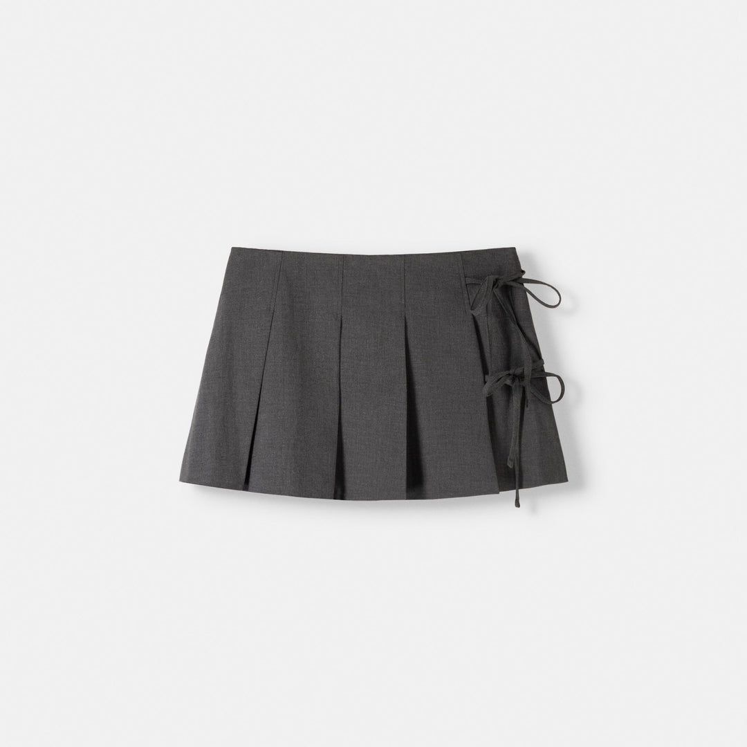 Moudda BERSHKA - Mini Jupe Plissée à Nœud - Tunisie 1