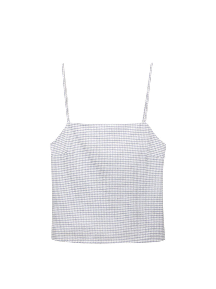 Moudda PULL & BEAR - Top - Plis Latéraux & Vichy - Tunisie 1
