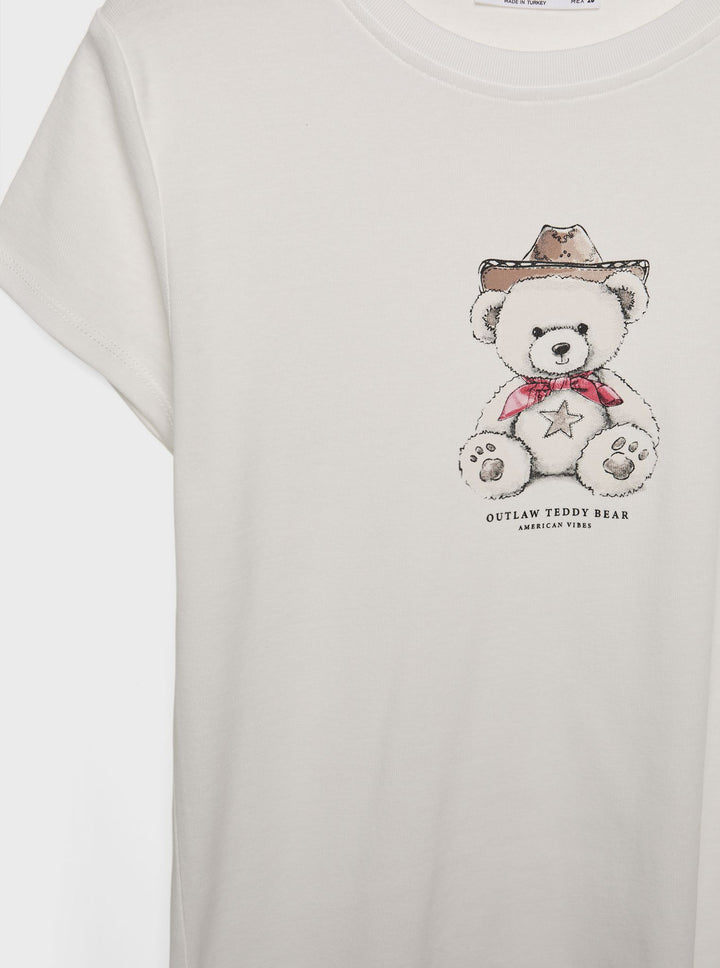 Moudda STRADIVARIUS - T-Shirt Ourson Cowboy - Tunisie 1