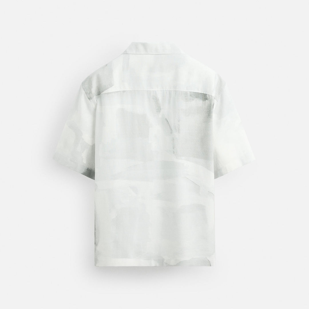Moudda ZARA - Chemise Imprimée (Evergreen & Anthracite) - Tunisie 2