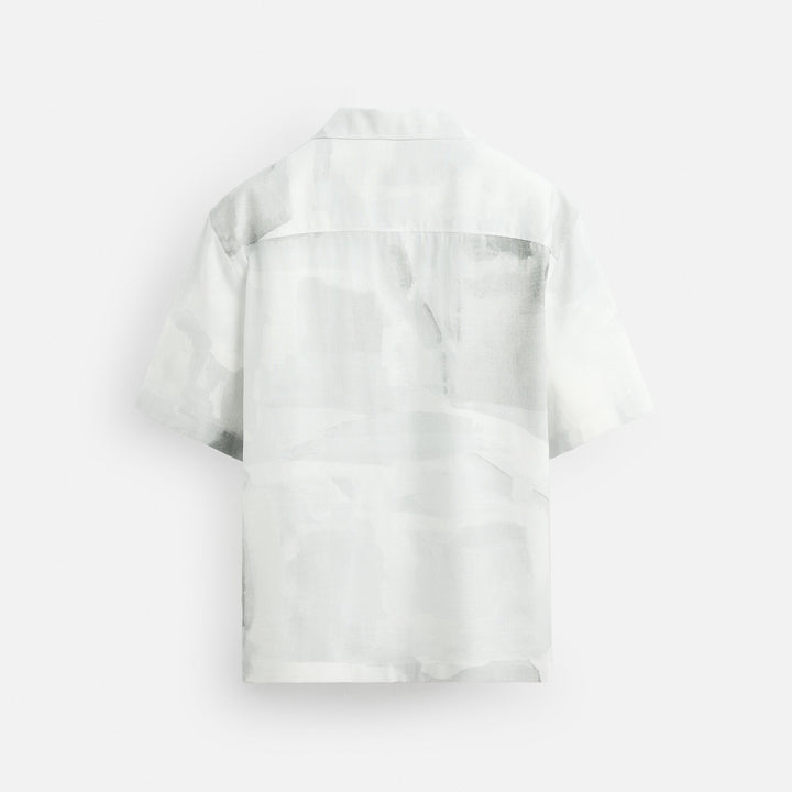 Moudda ZARA - Chemise Imprimée (Evergreen & Anthracite) - Tunisie 2