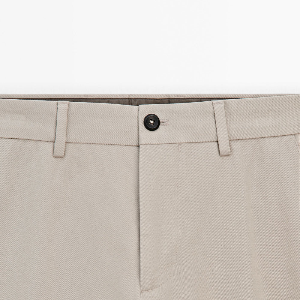 Moudda Massimo Dutti - Pantalon sergé fuselé ceinture - Tunisie 4