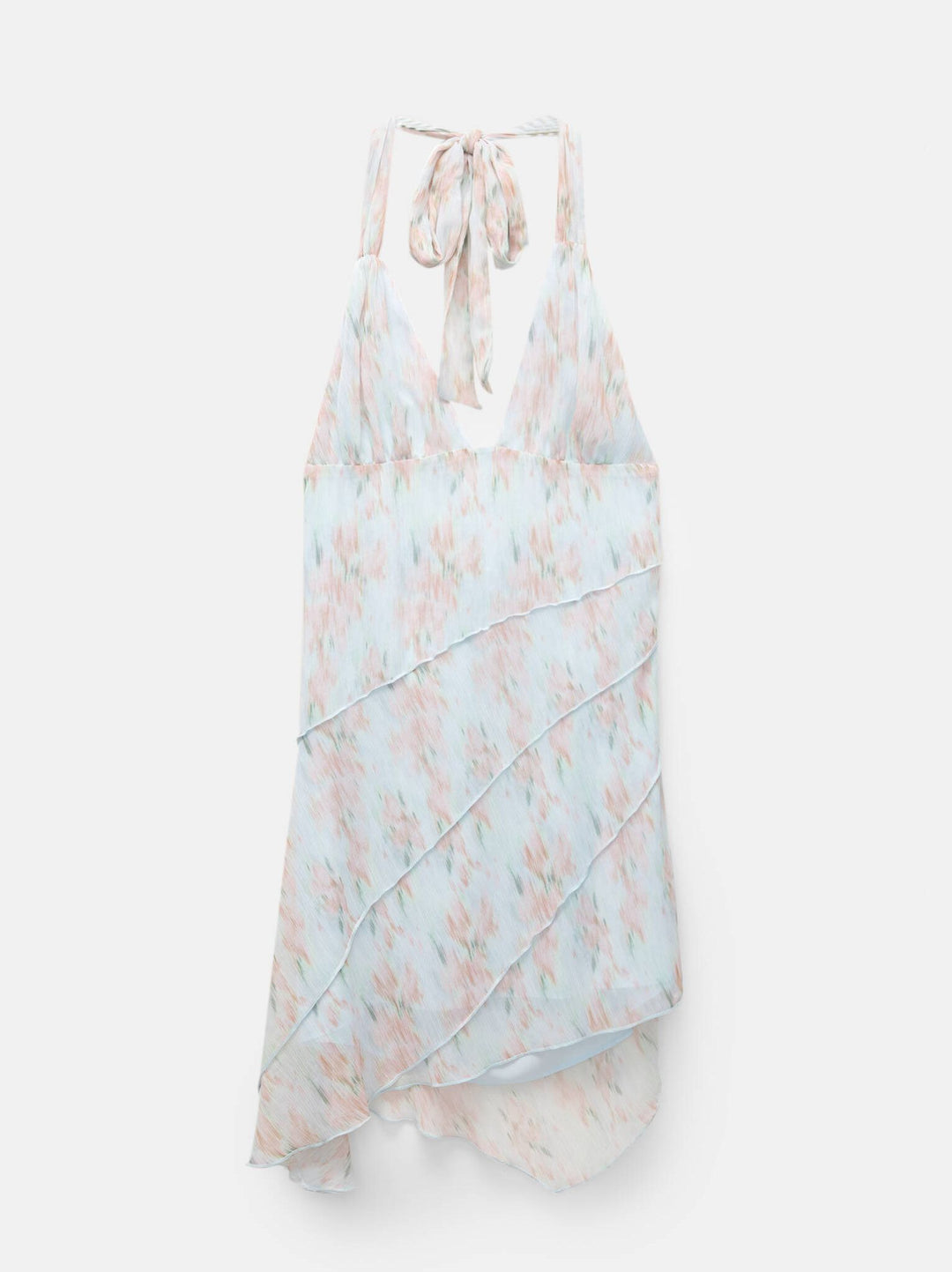 Moudda PULL & BEAR - Robe Asymétrique Fluide - Halter - Tunisie 3