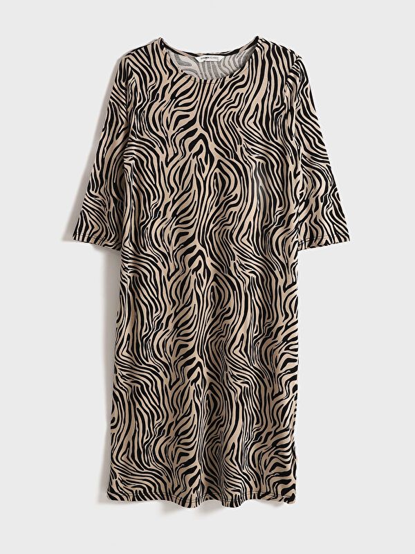 Moudda LC Waikiki - Robe en jersey uncv à manches longues pour Femmes - Tunisie 7