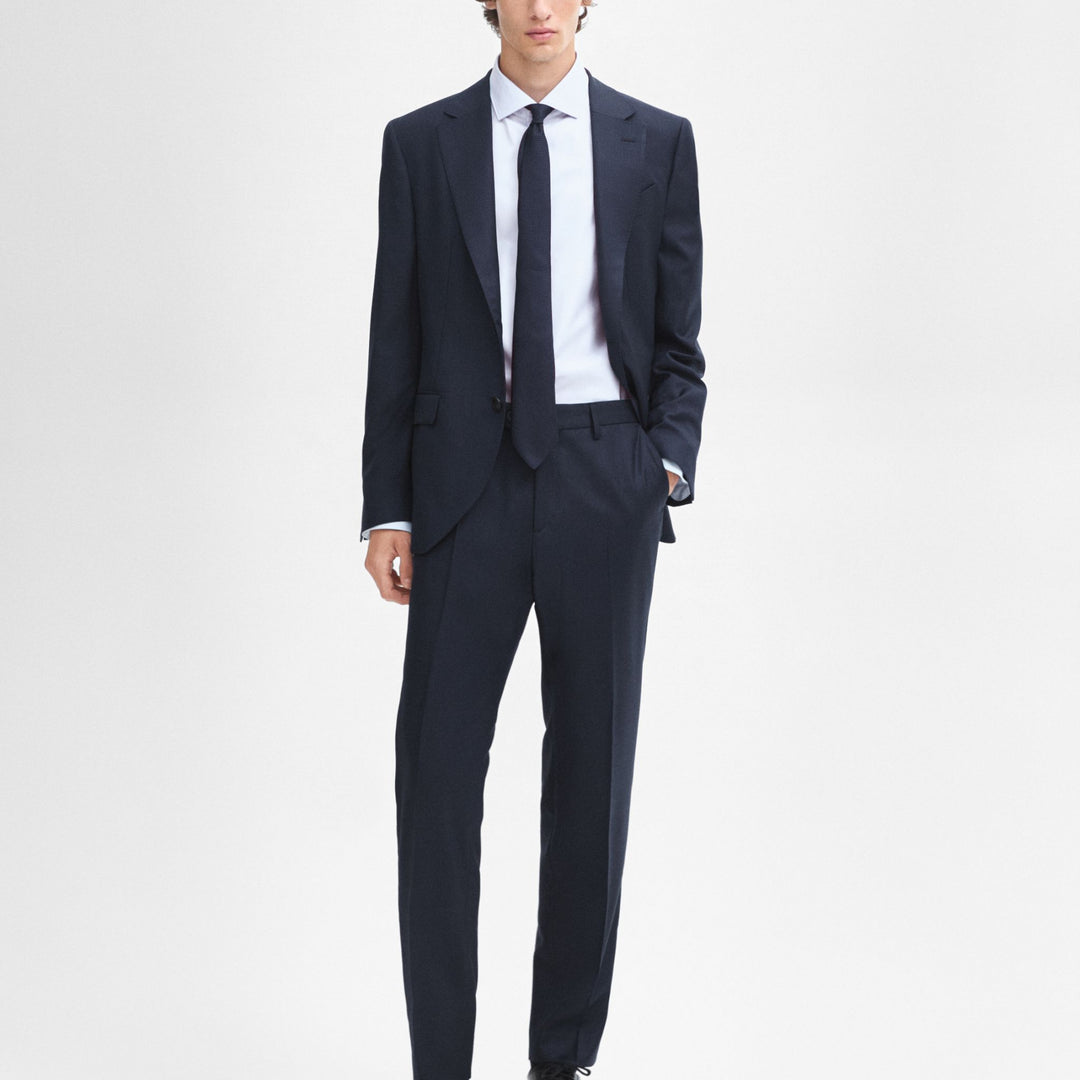 Moudda Massimo Dutti - Pantalon costume carreaux bleus - Tunisie 6