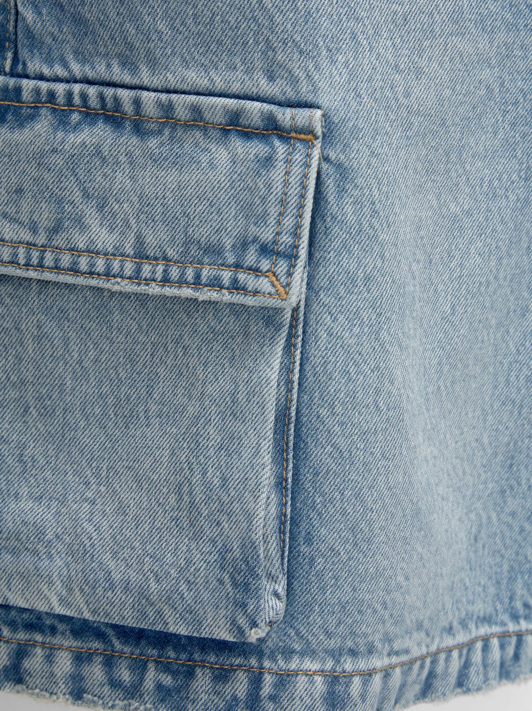 Moudda PULL & BEAR - Bermuda Cargo Denim - Tunisie 3