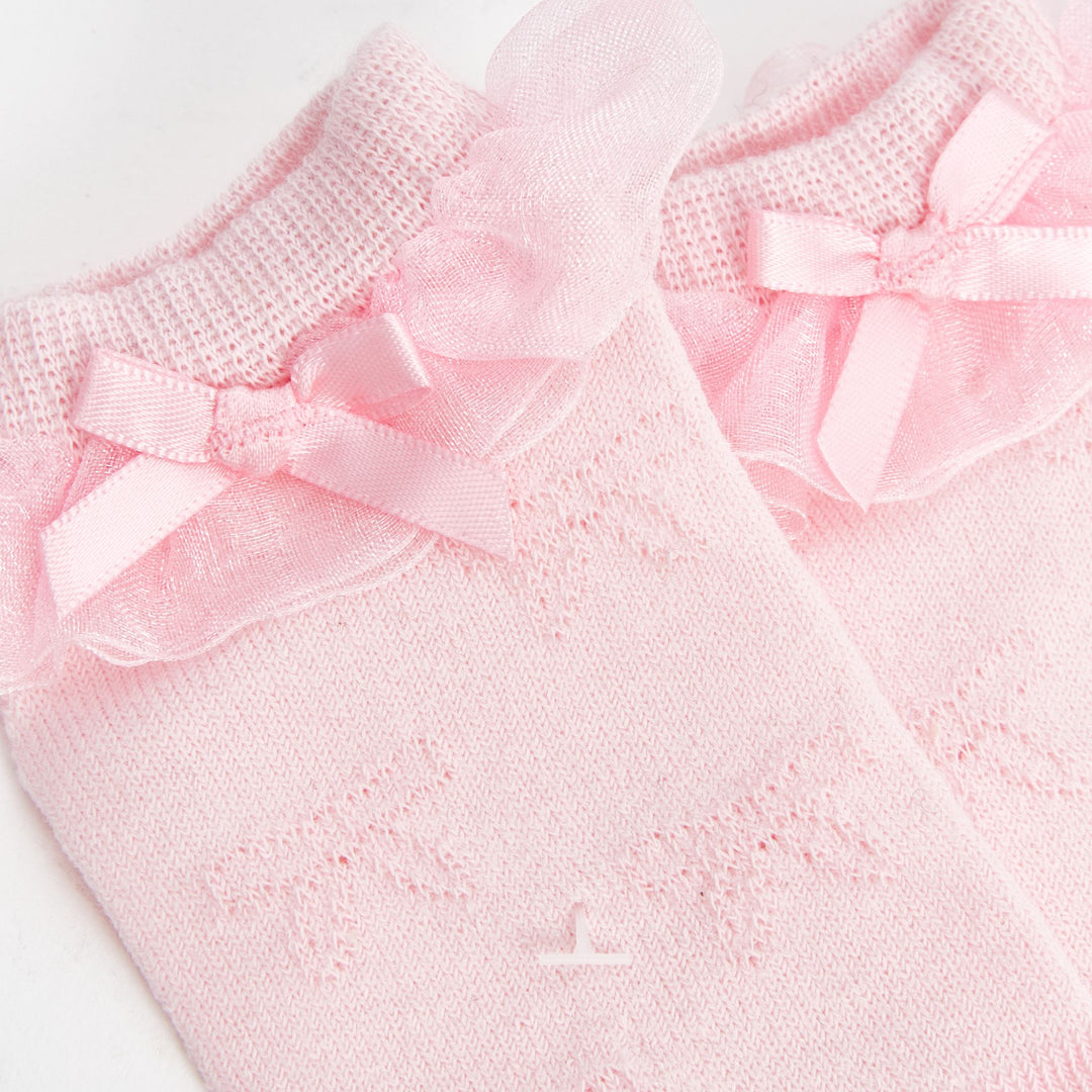 Moudda LC Waikiki - Chaussettes pour sneakers Fille Rose pâle - Tunisie 3