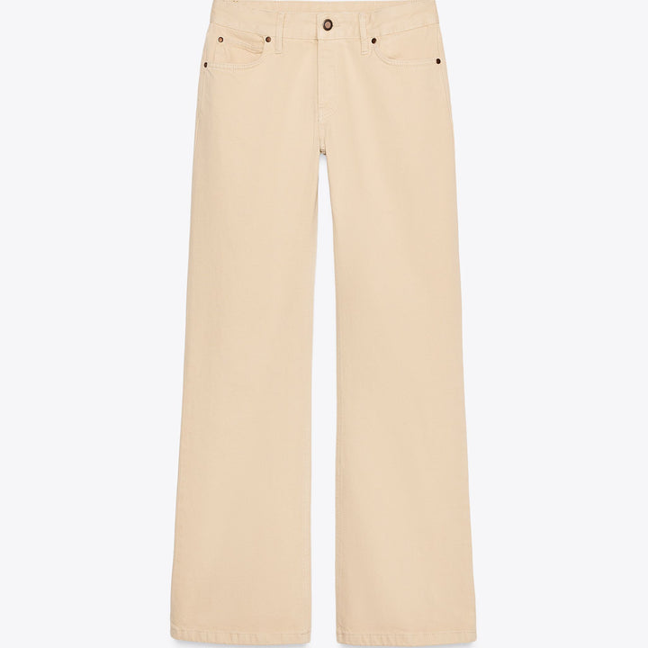 Moudda ZARA - Pantalon Bootcut - Taille Basse & Écru - Tunisie 1