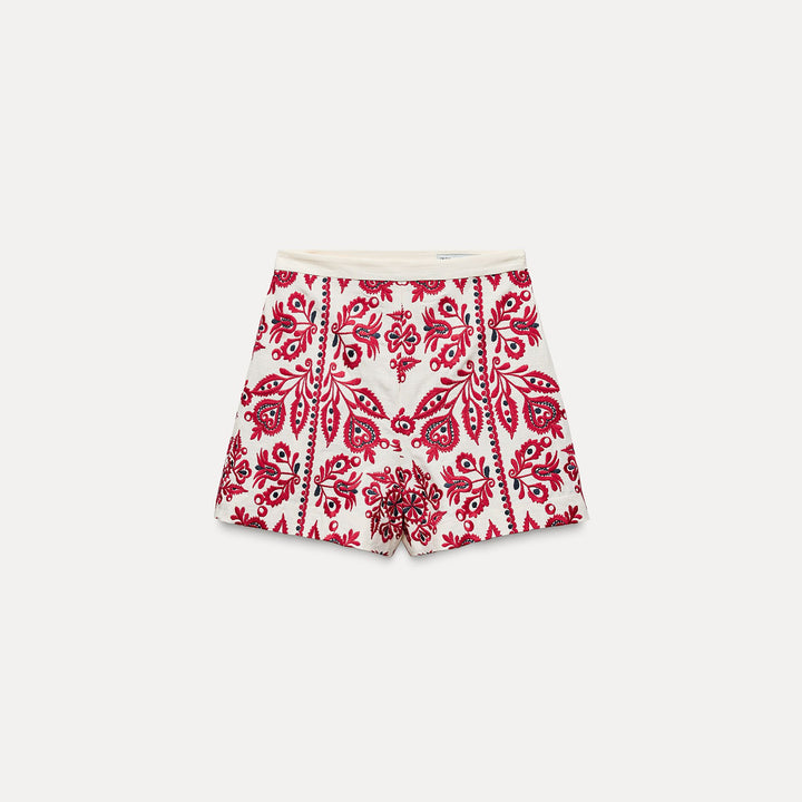Moudda ZARA - Short taille haute brodé - Tunisie 2