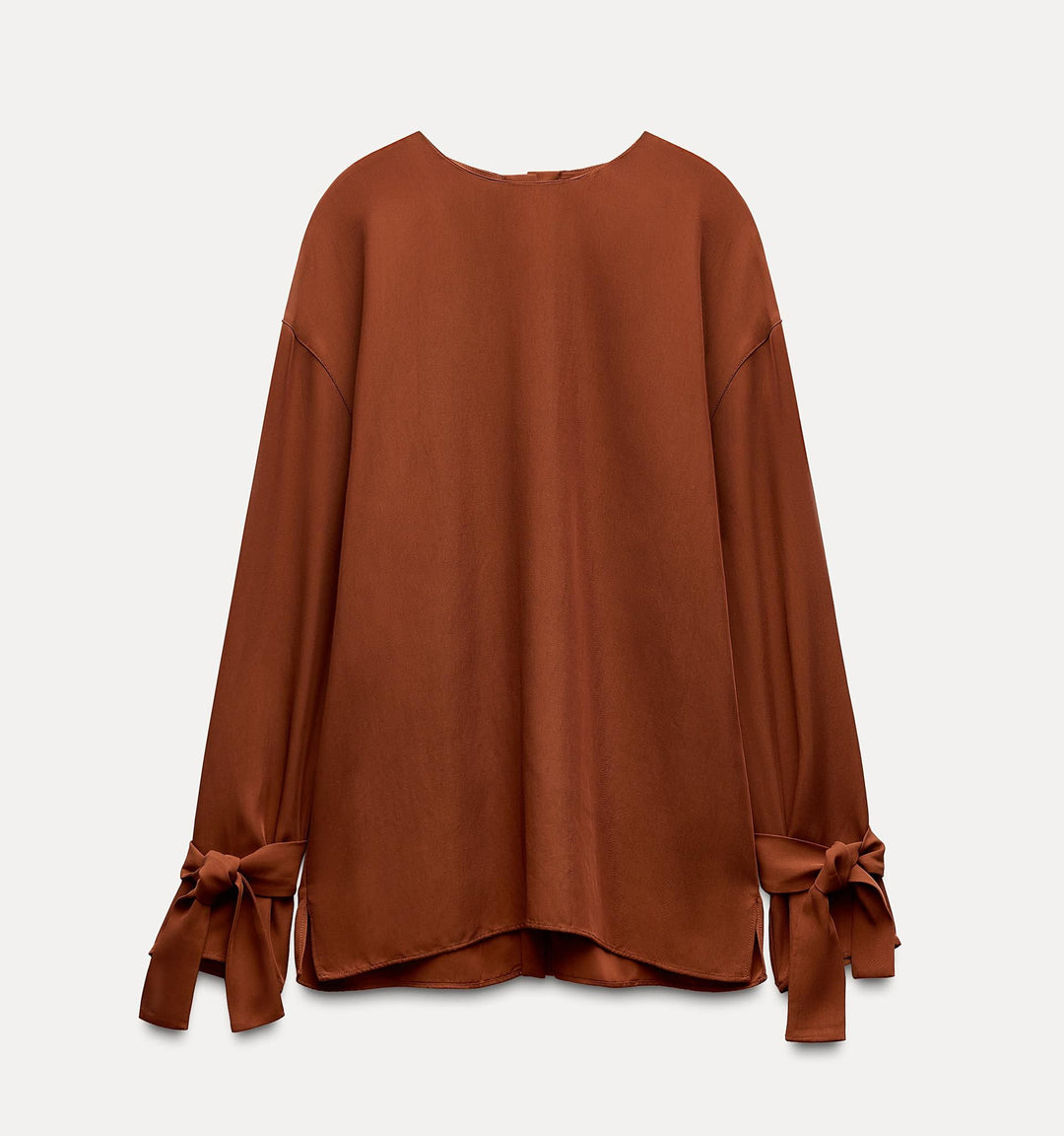 Moudda ZARA - Chemise tencel détail passant poignet et boutons dos - Tunisie 1