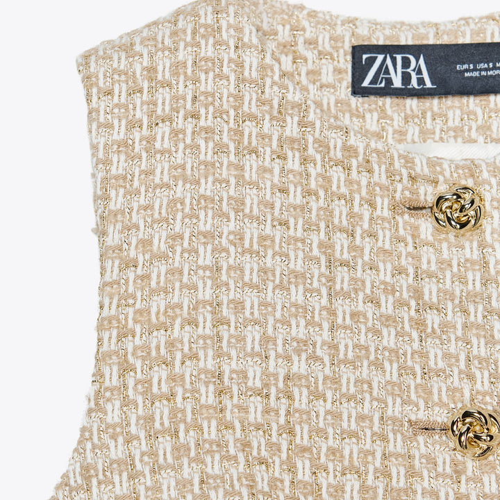 Moudda ZARA - Ensemble Gilet - Bouton Doré - Tunisie 3