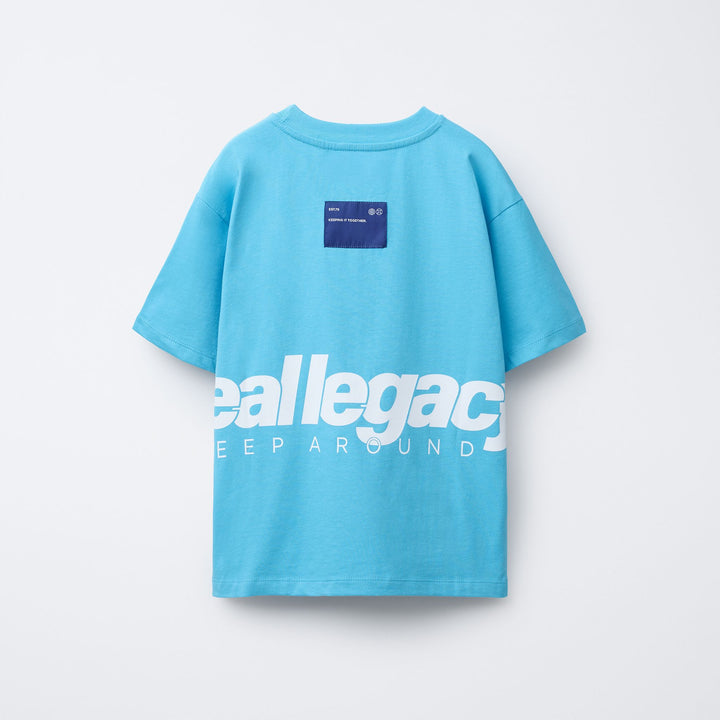 Moudda ZARA - T-Shirt - Texte Dos & Base Turquoise - Tunisie 2