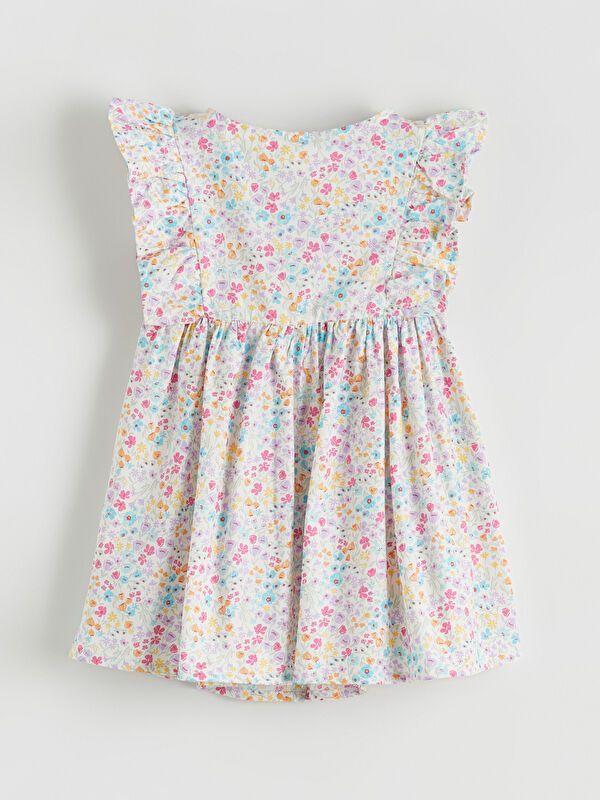 Moudda LC Waikiki - Robe manches courtes en tissu pour Fille - Tunisie 3