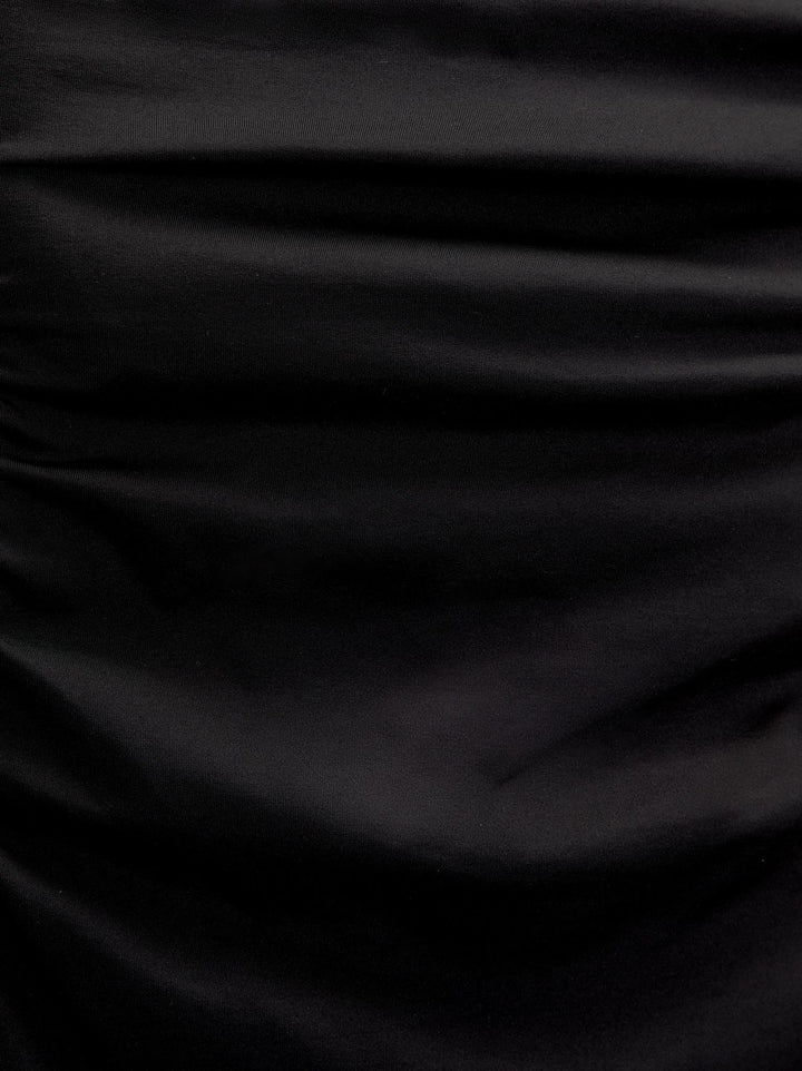 Moudda PULL & BEAR - Robe Polyamide Midi Droite Fronces Latérales - Tunisie 2