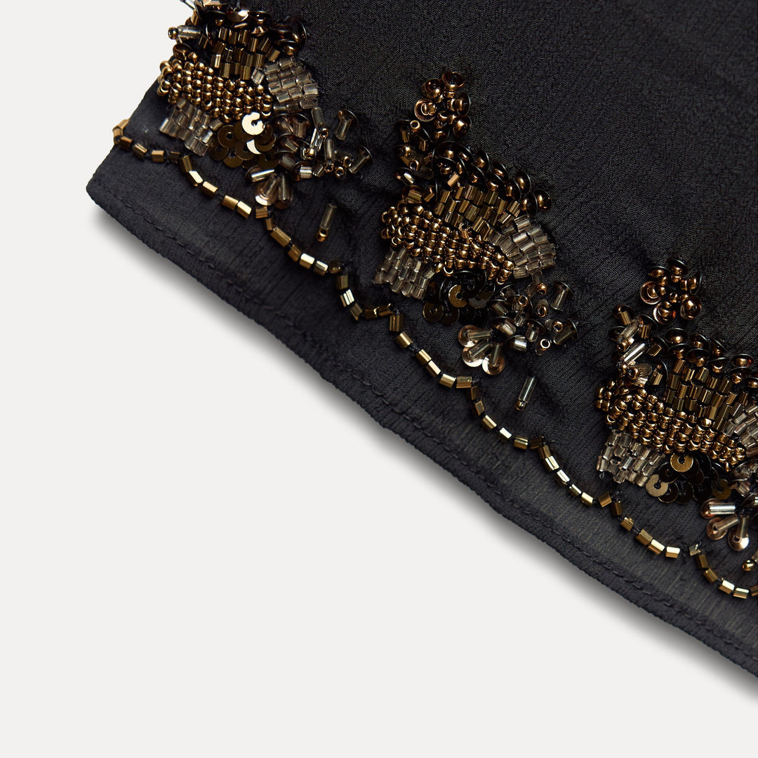 Moudda ZARA - Set chemise fluide ourlet fantaisie - Tunisie 4