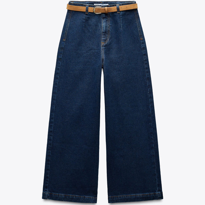 Moudda ZARA - Denim - Taille Haute, Wide Leg & Cropped - Tunisie 1