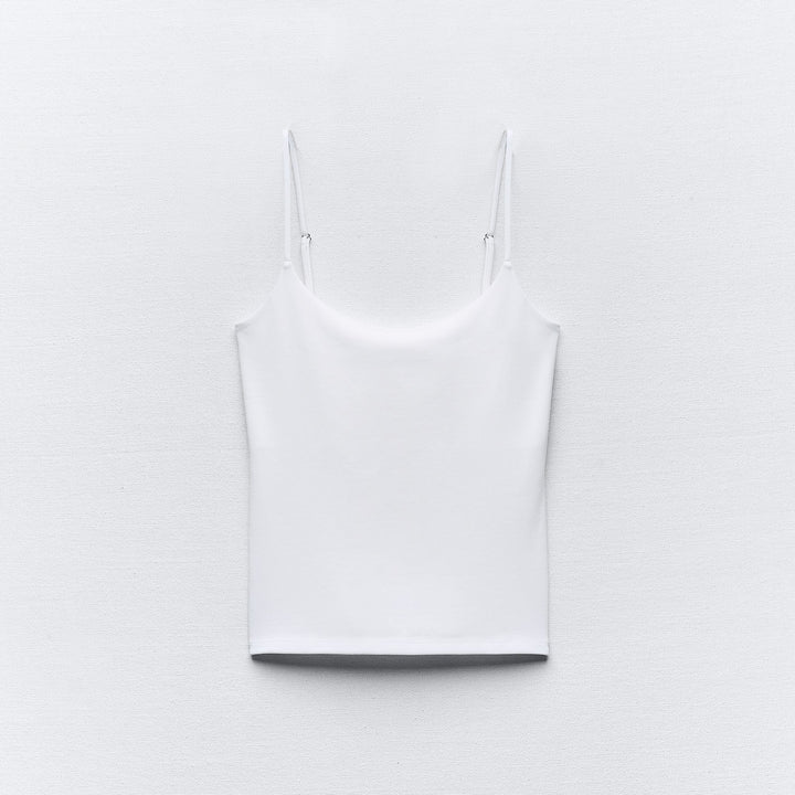Moudda ZARA - T-shirt bretelles ajustables, coton bio - Tunisie 1