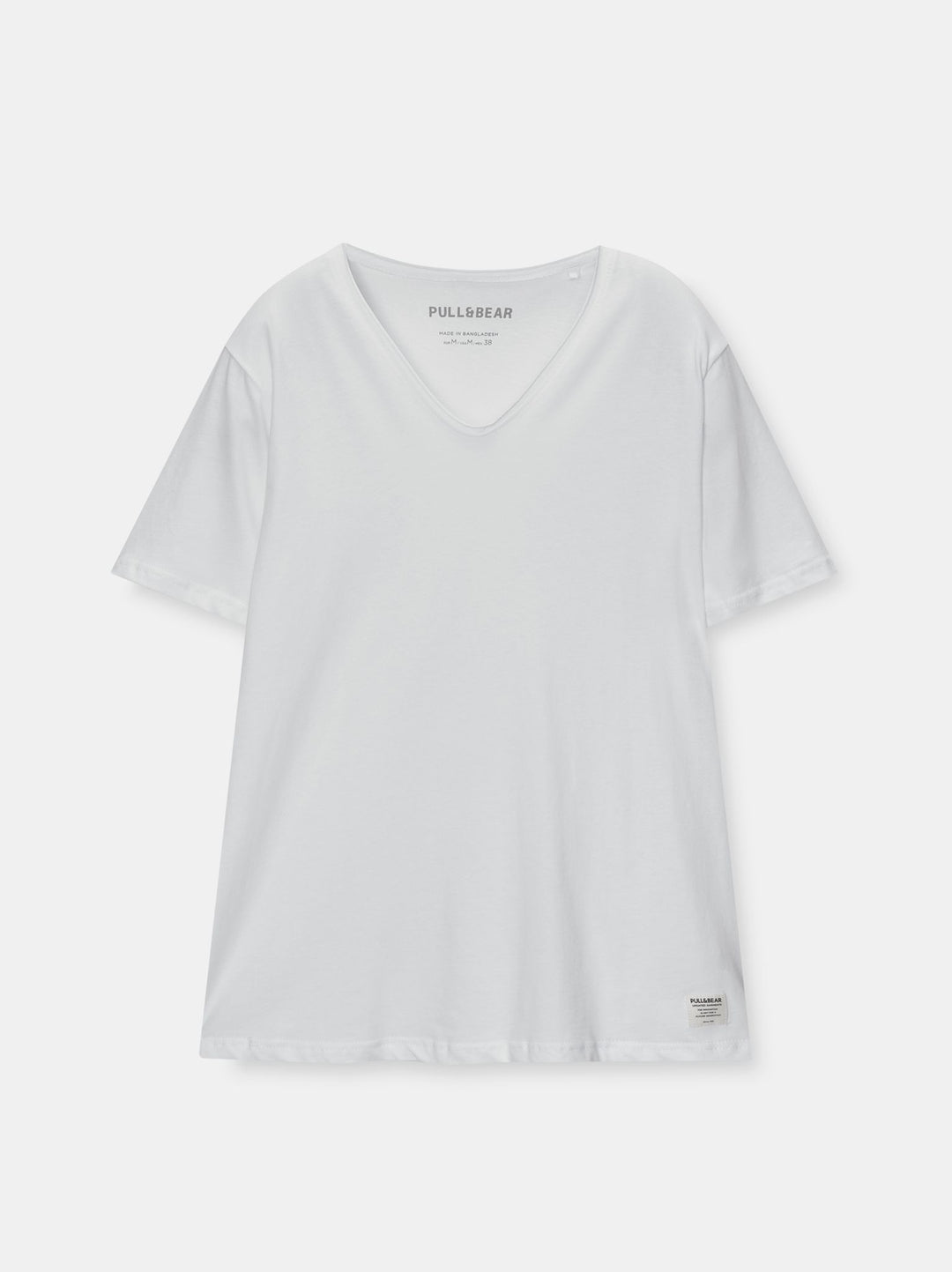 Moudda PULL & BEAR - T-Shirt Demi-Manches Col V - Tunisie 1