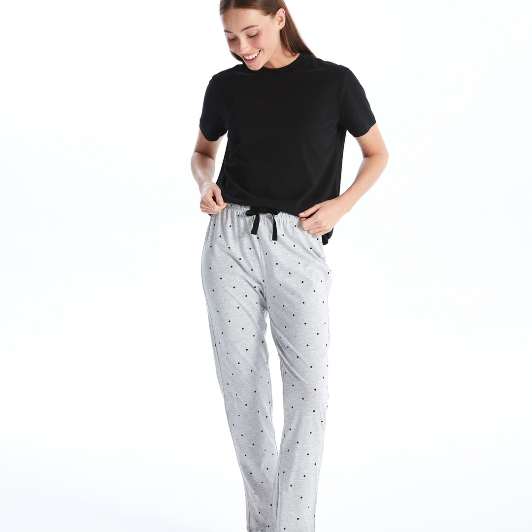 Moudda LC Waikiki - Bas de pyjama en jersey Femme Mélange gris à - Tunisie 1