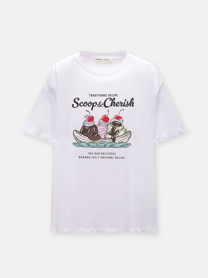 Moudda PULL & BEAR - Body Graphique Fruity Dessert - Tunisie 6