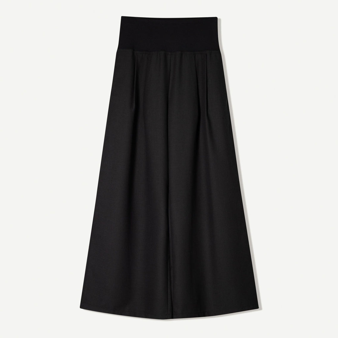 Moudda BERSHKA - Pantalon Wide Leg Polyviscose - Bi-matière - Tunisie 1