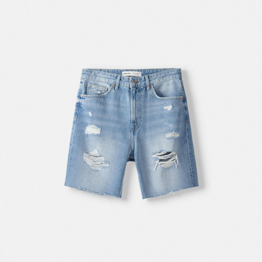Moudda BERSHKA - Short en jean déchiré - Tunisie 1