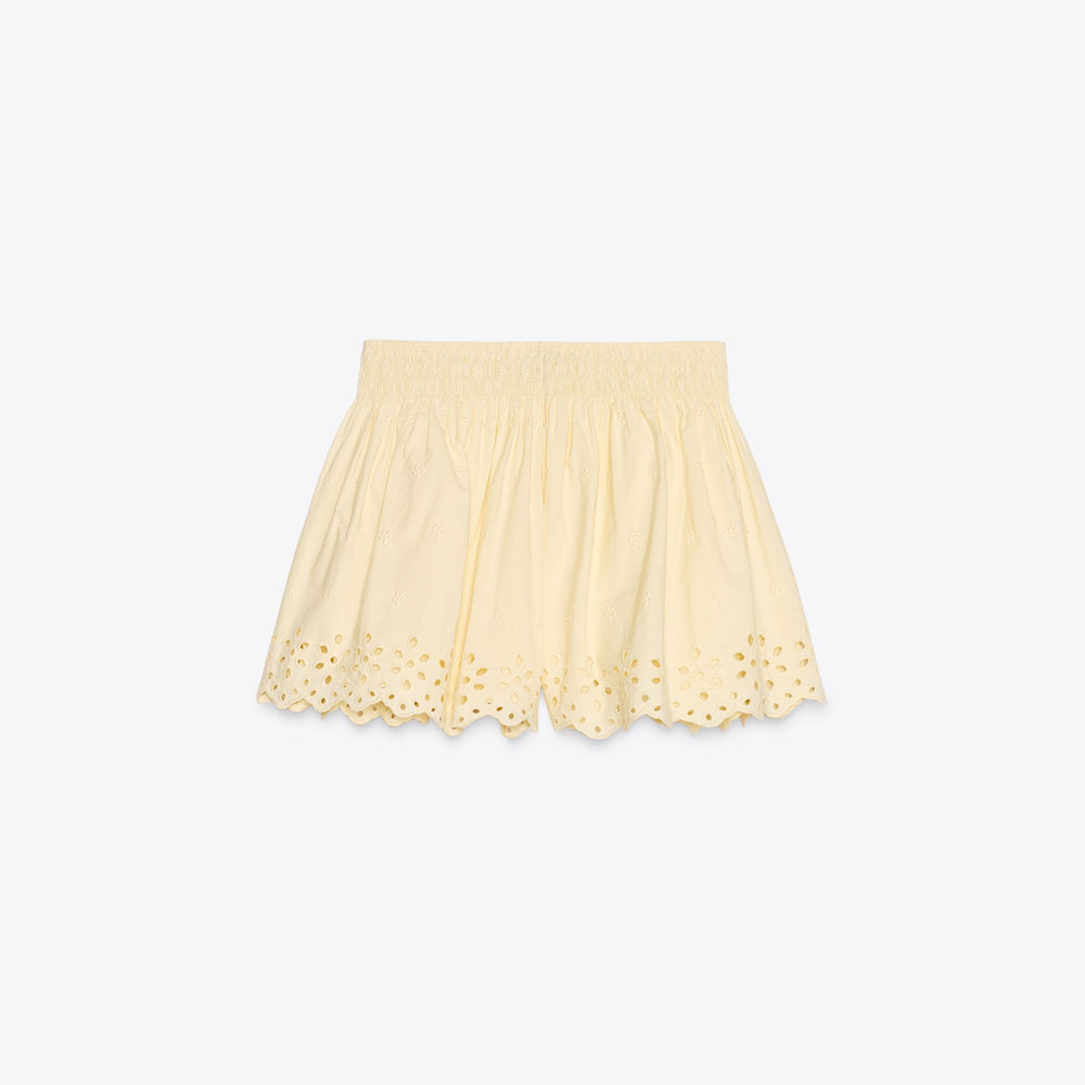 Moudda ZARA - Short Schiffli - Taille Élastique - Tunisie 2
