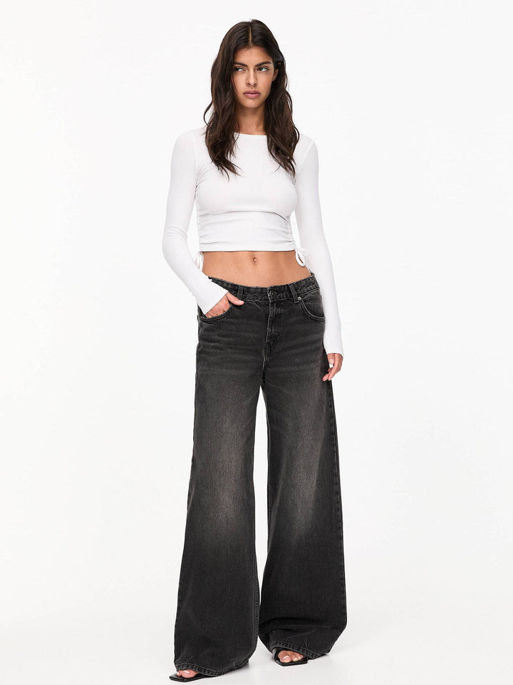 Moudda PULL & BEAR - Pantalon Denim Oversize - Tunisie 8
