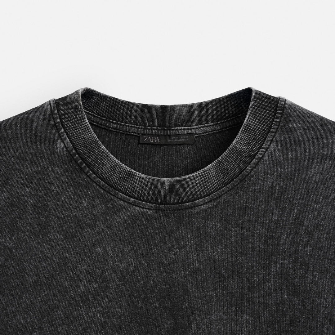 Moudda ZARA - T-Shirt Relax - Lavé & Interlock - Tunisie 3