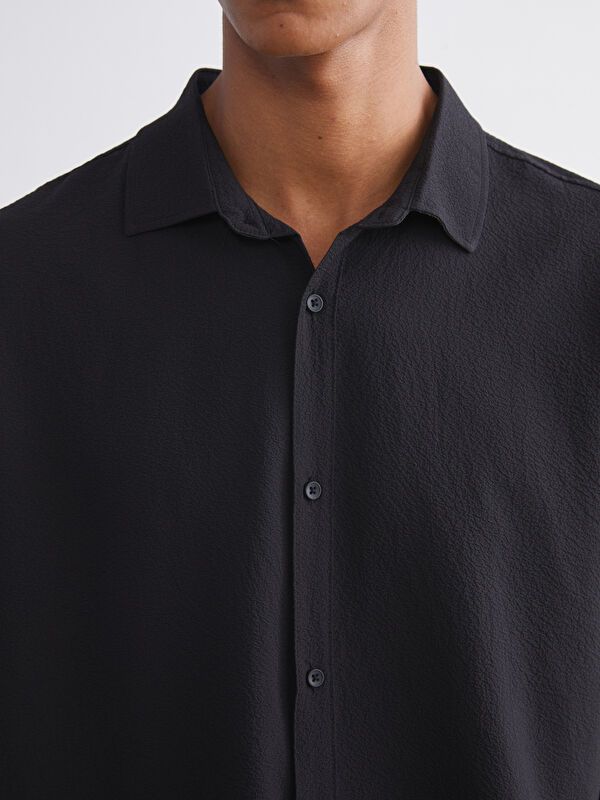 Moudda LC Waikiki - Chemise manches courtes en tissu pour Homme - Tunisie 3