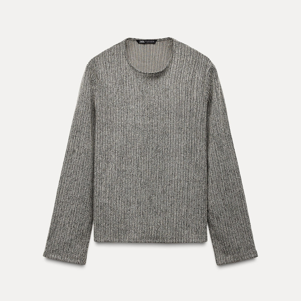 Moudda ZARA - Sweat à Nœud Texturé Gratté - Tunisie 2