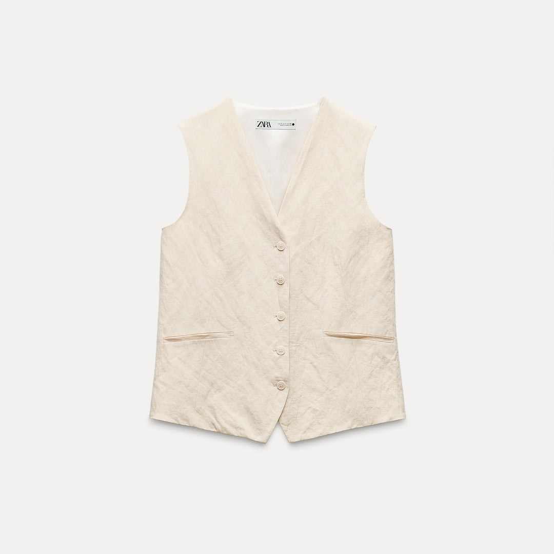 Moudda ZARA - Combinaison 550 gilet oversized fil métallique - Tunisie 1
