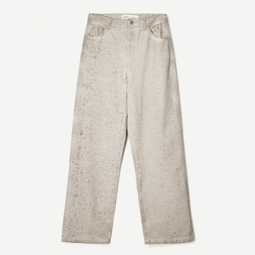 Moudda BERSHKA - Pantalon Ballon Coton - Effiloché - Tunisie 1