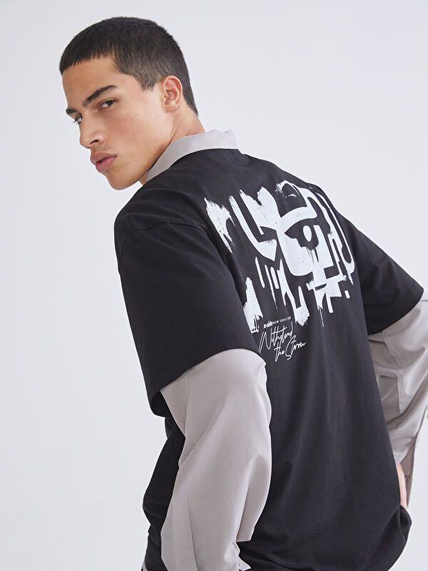 Moudda LC Waikiki - T-shirt imprimé manches courtes en jersey - Tunisie 5