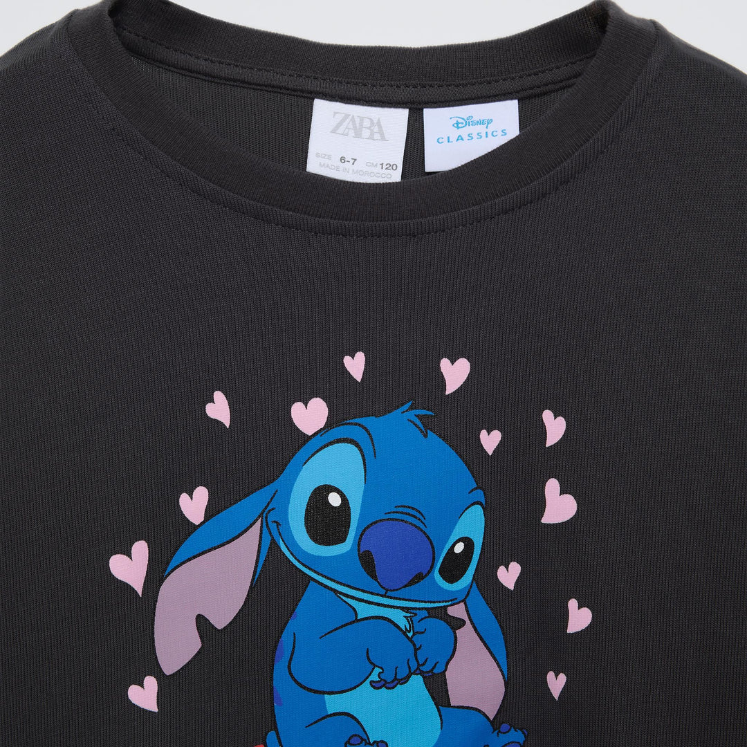Moudda ZARA - T-shirt broderie cœurs et étoiles - Tunisie 3