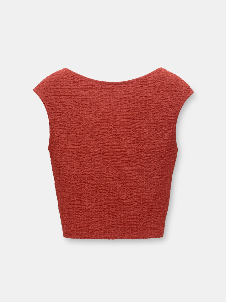 Moudda PULL & BEAR - Body Texturé Encolure Dos - Tunisie 3