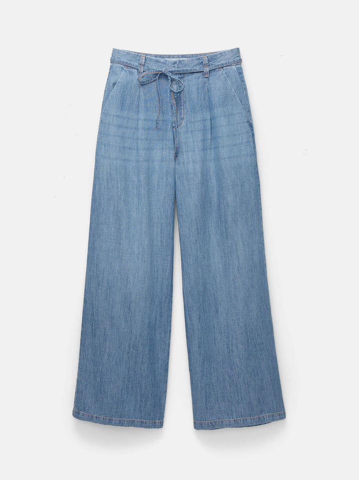 Moudda PULL & BEAR - Pantalon Wide Leg - Taille Moyenne & Cordon - Tunisie 3