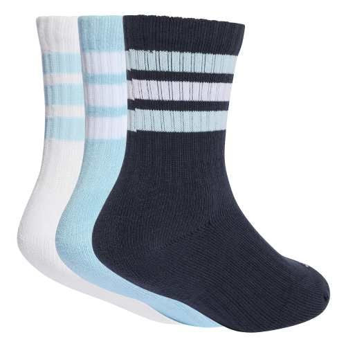 Moudda Adidas - Lot de 3 paires de chaussettes mi-mollet rembourrées 3 bandes Enfants - Tunisie 2